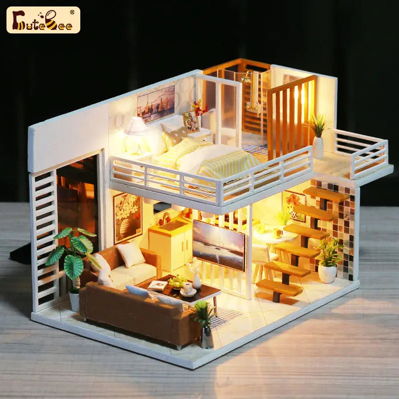 ’Simple and Elegant’ Miniature Dollhouse Kit