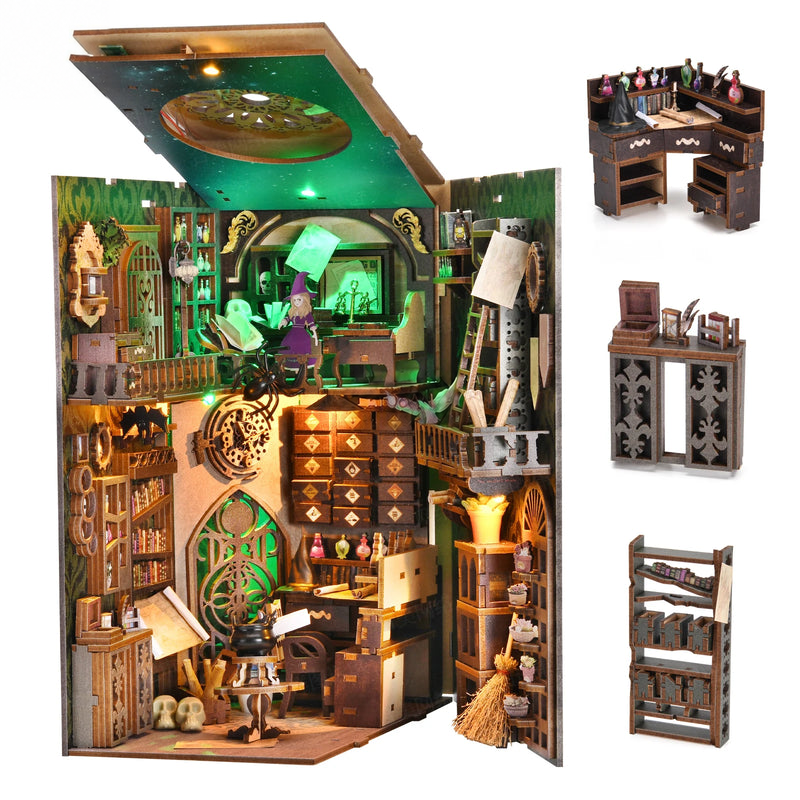 Storybook Study DIY book nook kit