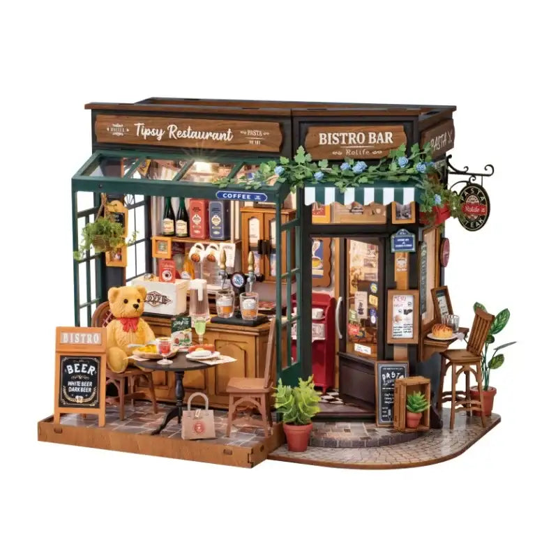Tipsy Restaurant DIY Miniature Kit