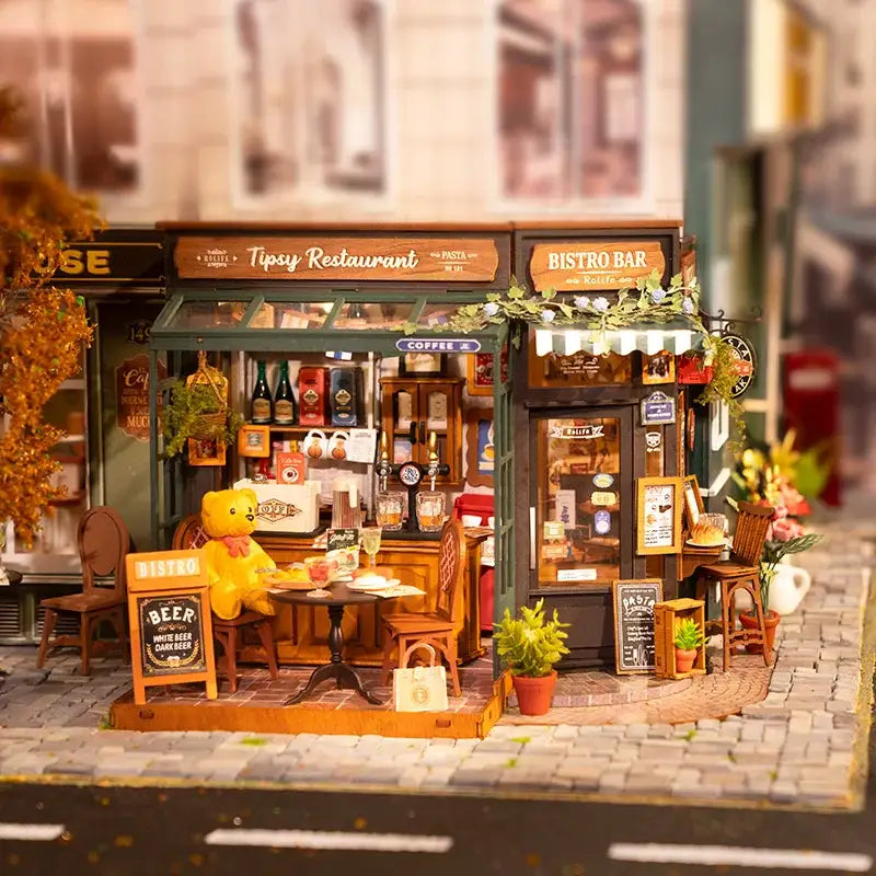 Tipsy Restaurant DIY Miniature Kit