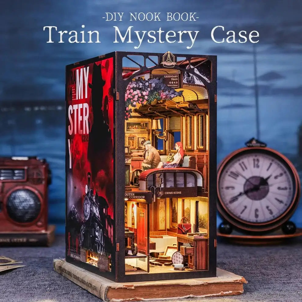Train Mystery Book Nook Kit