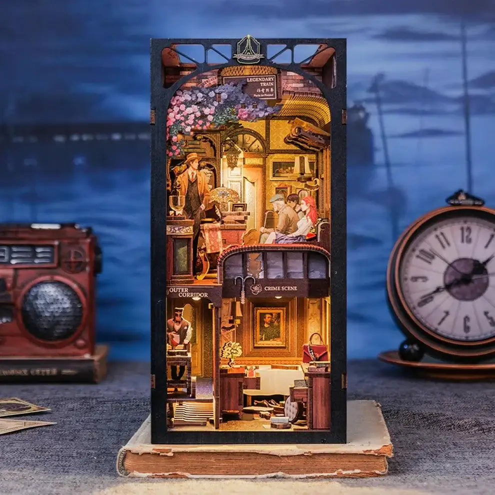 Train Mystery Book Nook Kit