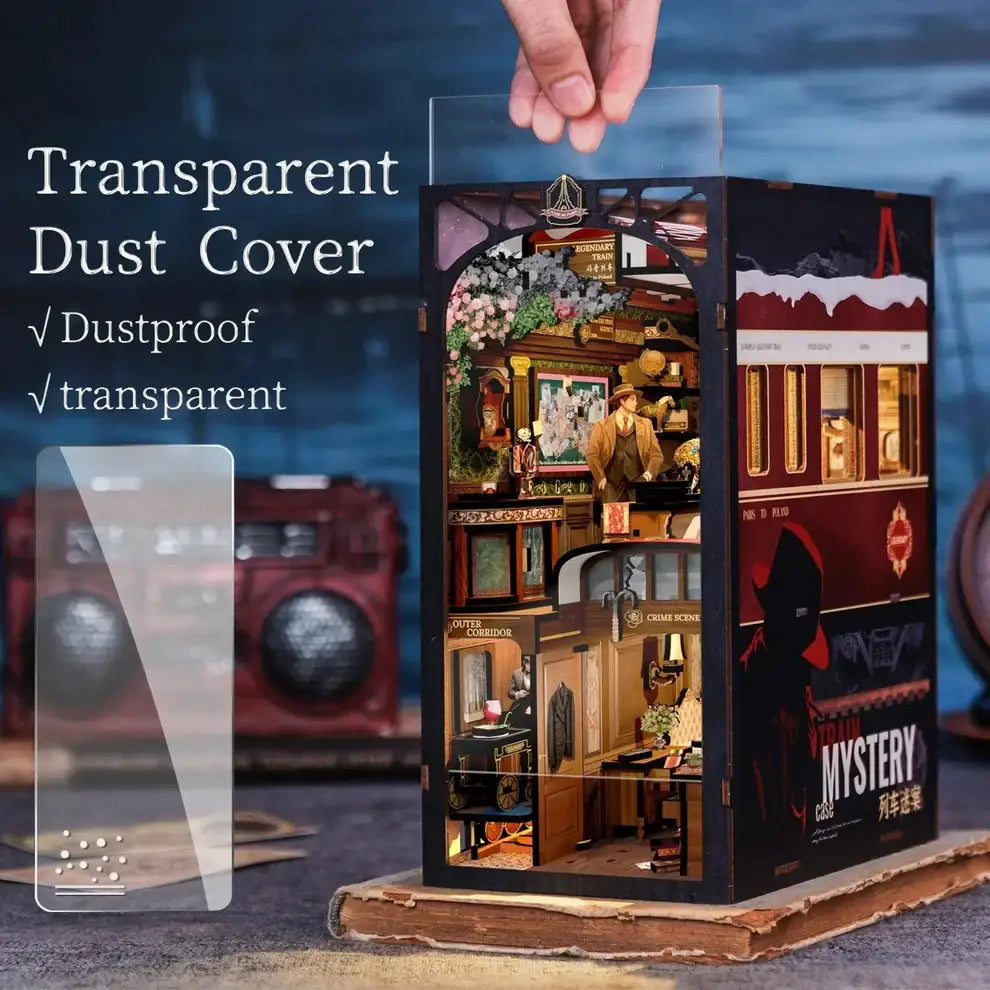 Train Mystery Book Nook Kit