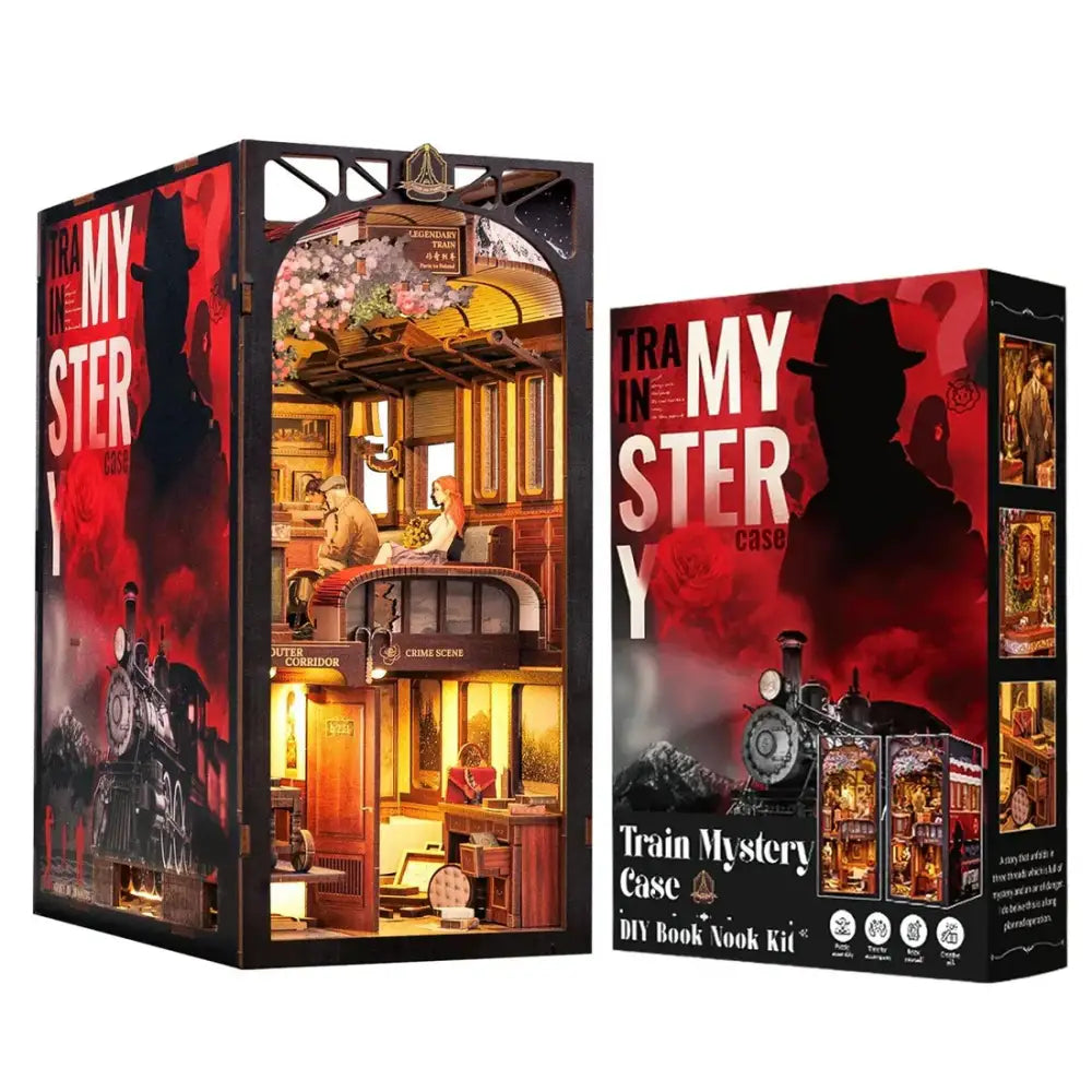 Train Mystery Book Nook Kit