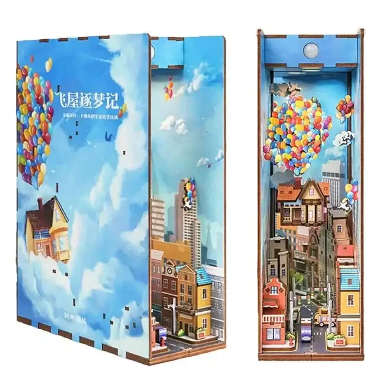 Travel With The World – DIY Wooden Book Nook Kit