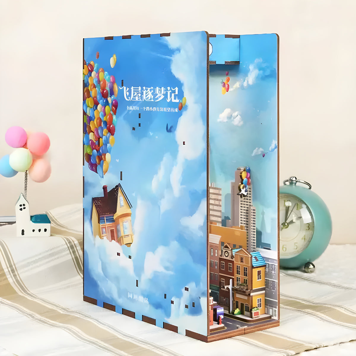 Travel With The World – DIY Wooden Book Nook Kit