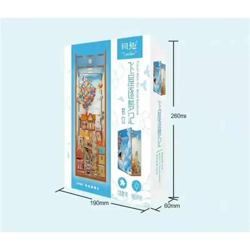 Travel With The World – DIY Wooden Book Nook Kit