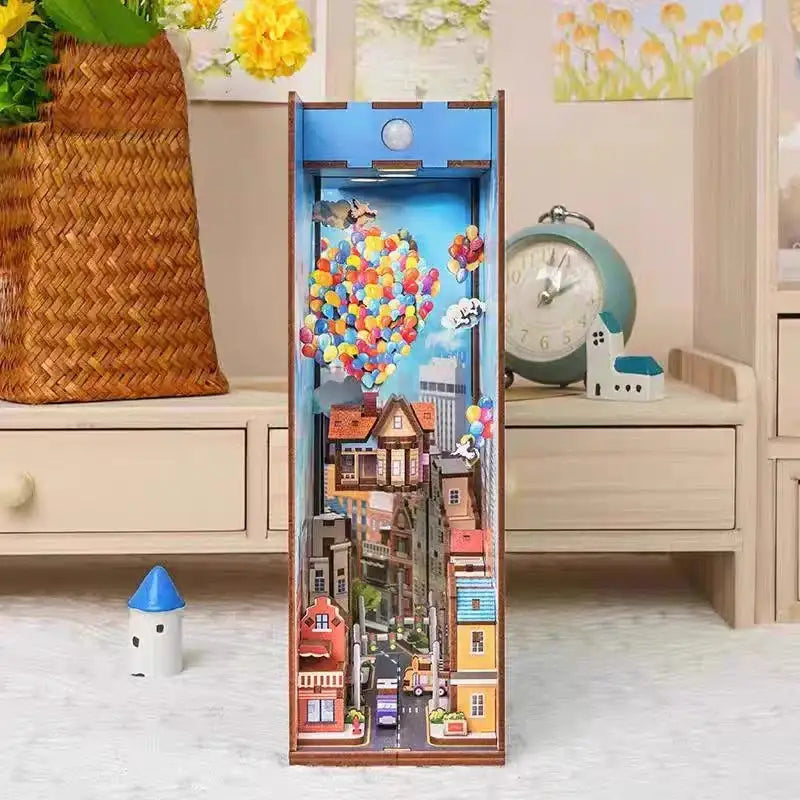 Travel With The World – DIY Wooden Book Nook Kit