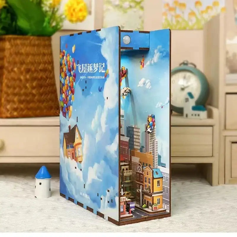 Travel With The World – DIY Wooden Book Nook Kit