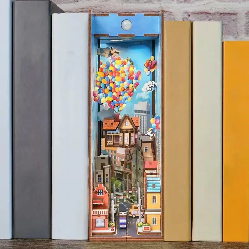 Travel With The World – DIY Wooden Book Nook Kit