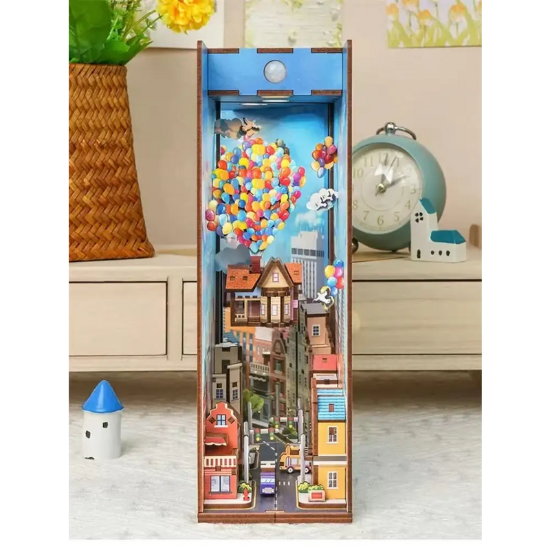 Travel With The World – DIY Wooden Book Nook Kit