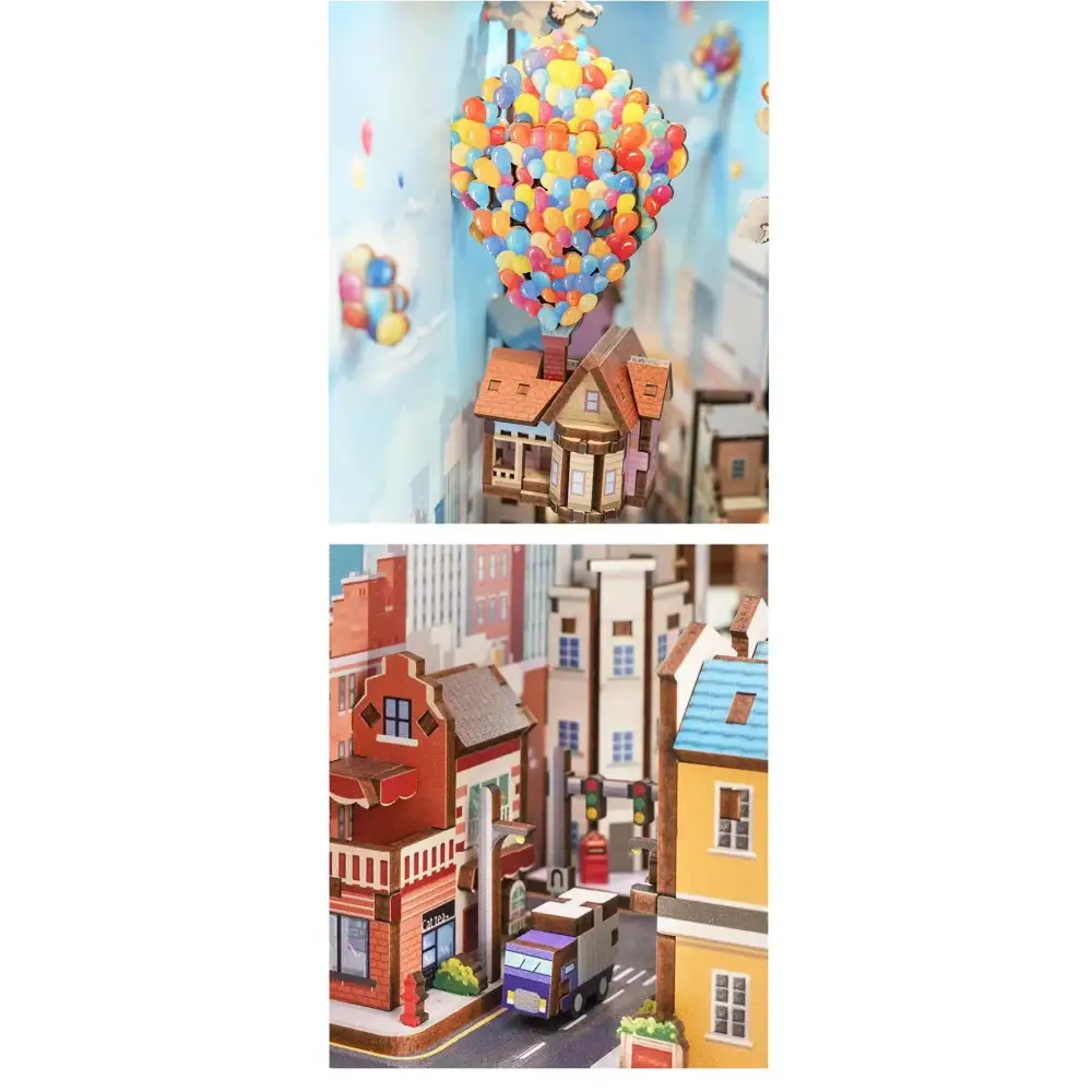 Travel With The World – DIY Wooden Book Nook Kit