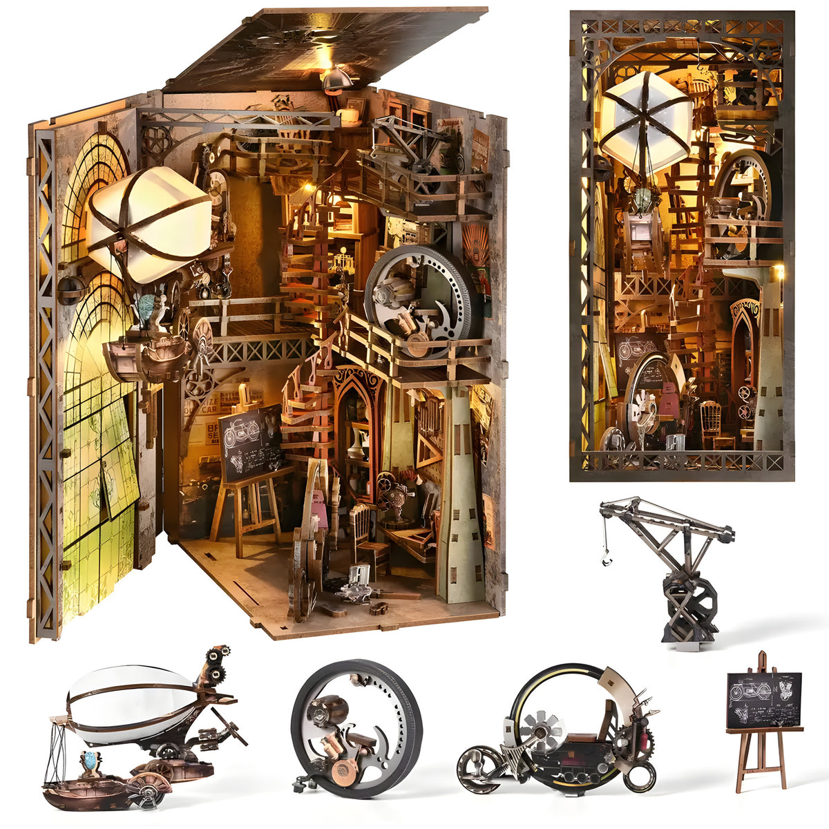 Uncle Peter’s Warehouse DIY Book Nook Kit