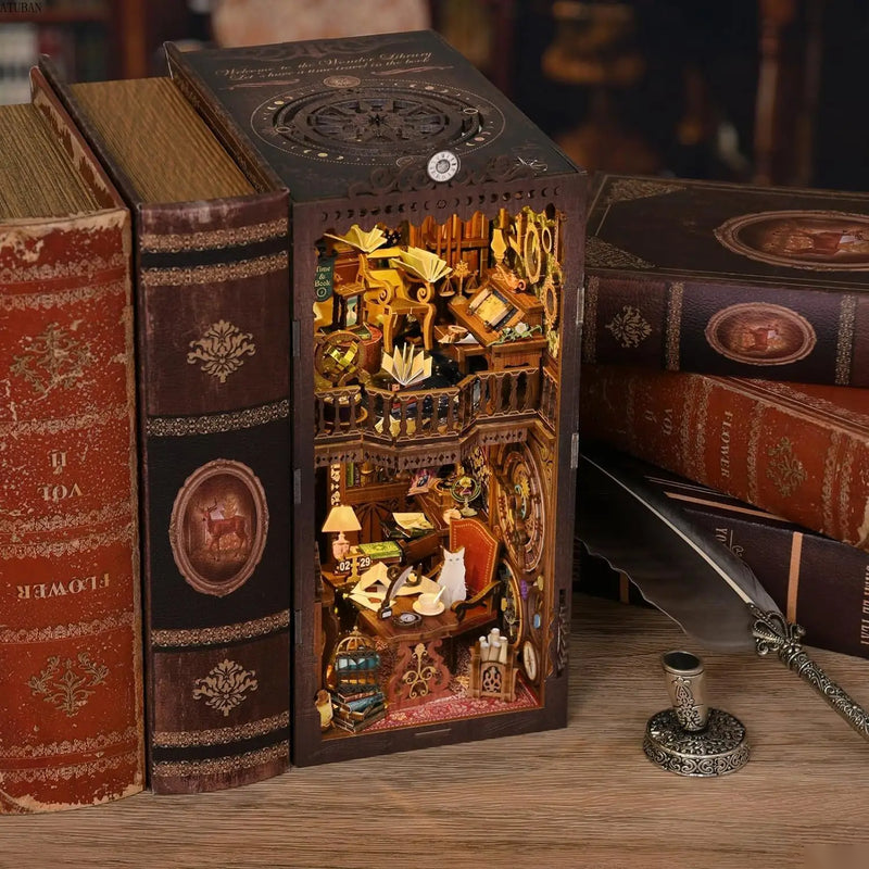 Wander Library DIY book nook kit
