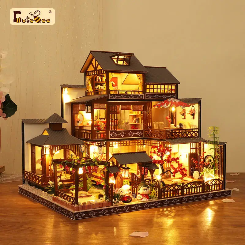 ’Yaquan Court’ Miniature Dollhouse Kit