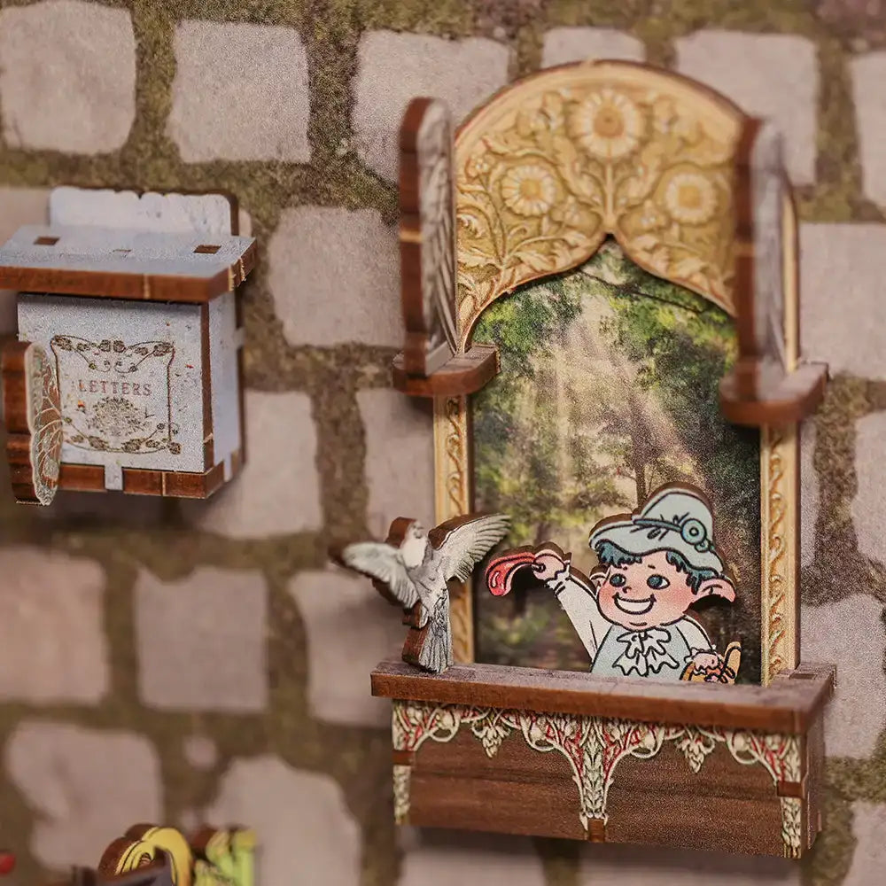 Elven Paradise Book Nook Kit