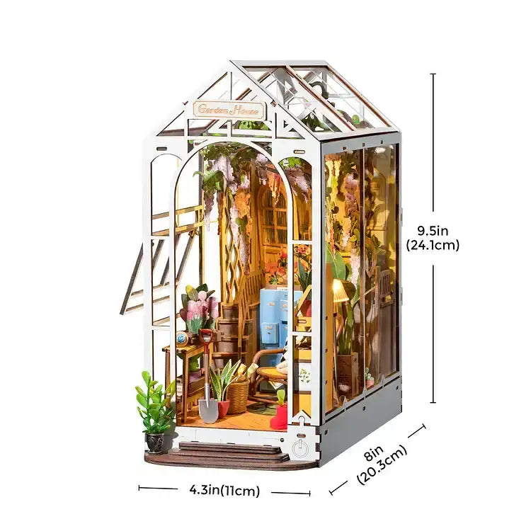 Garden House Book Nook Kit