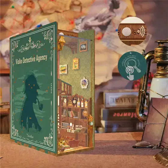 Sherlock Holmes Detective Agency Book Nook Kit